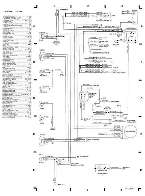 Diagram 1967 Mustang Under Hood Wiring Diagram Schematic