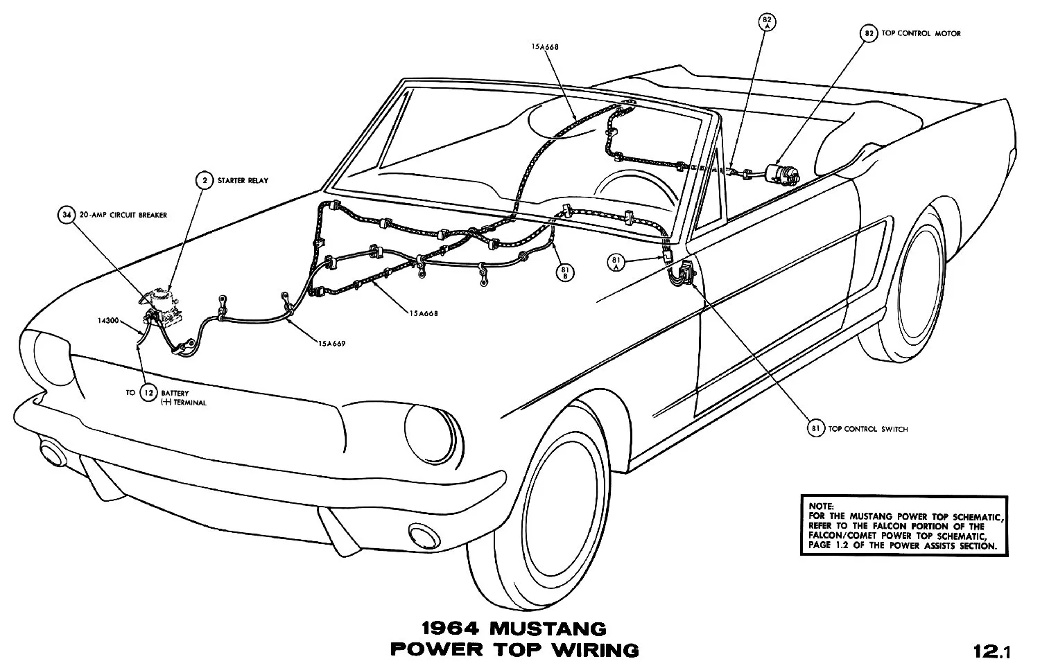 Diagram 1967 Mustang Wiring And Vacuum Diagrams Average Joe Restoration