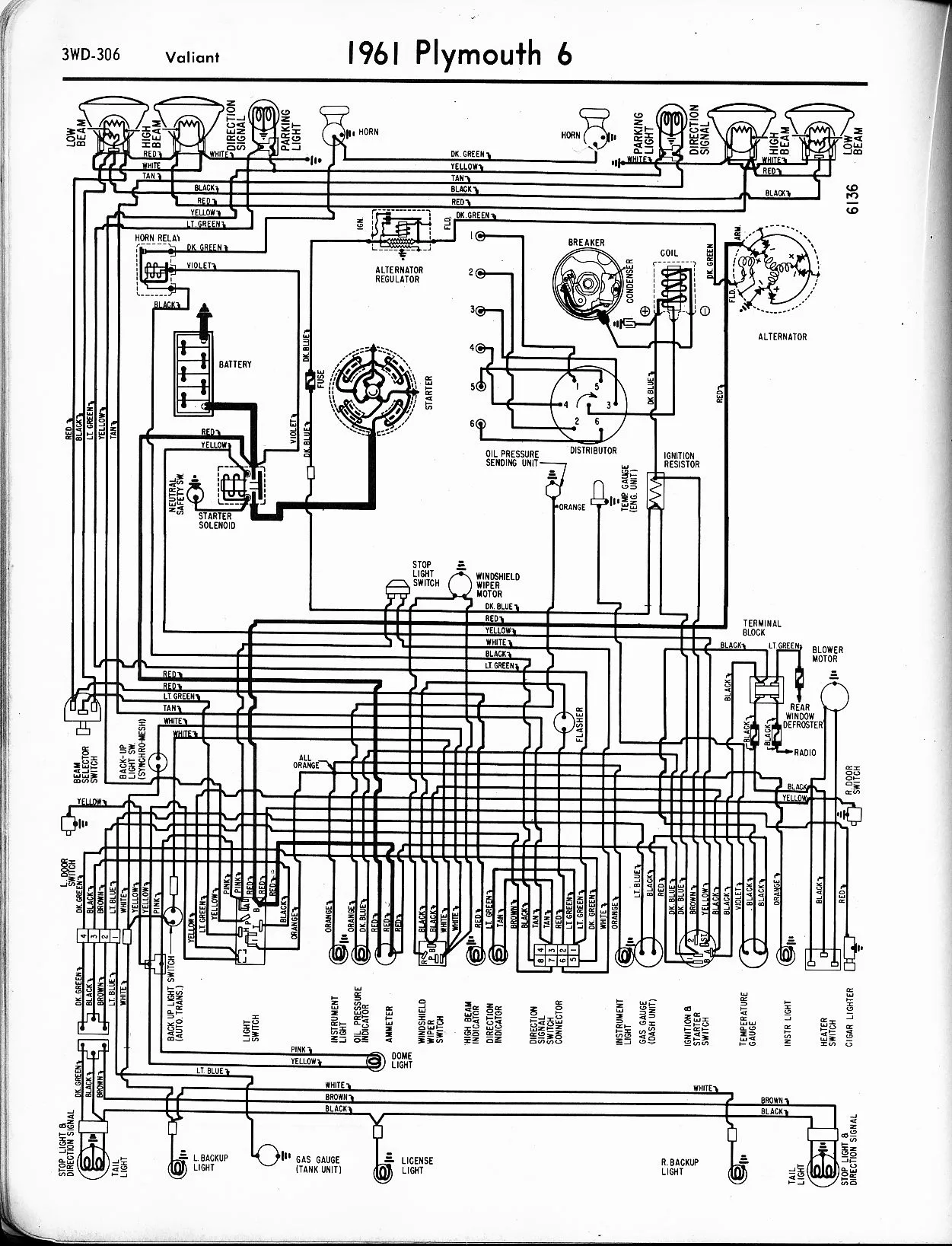 Diagram 1967 Plymouth Barracuda Wiring Diagram