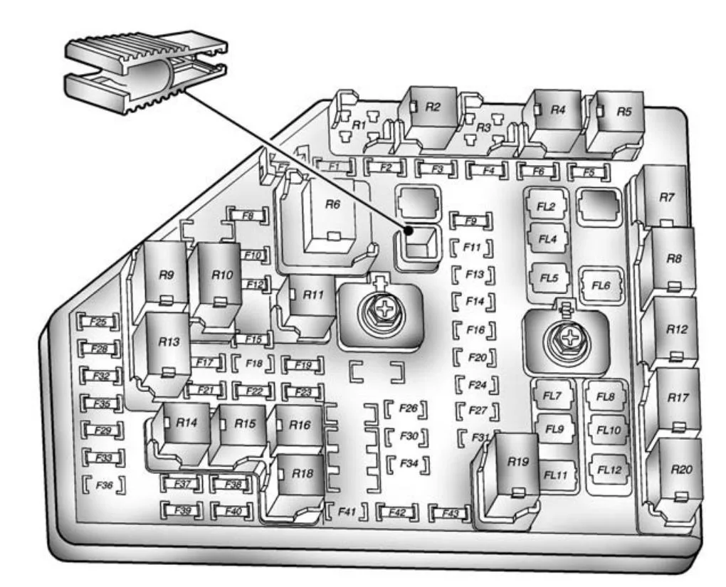 Diagram 1967 Pontiac Fuse Box Diagram