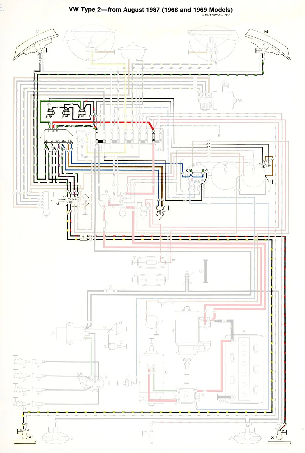 Diagram 1968 69 Bus Wiring Diagram
