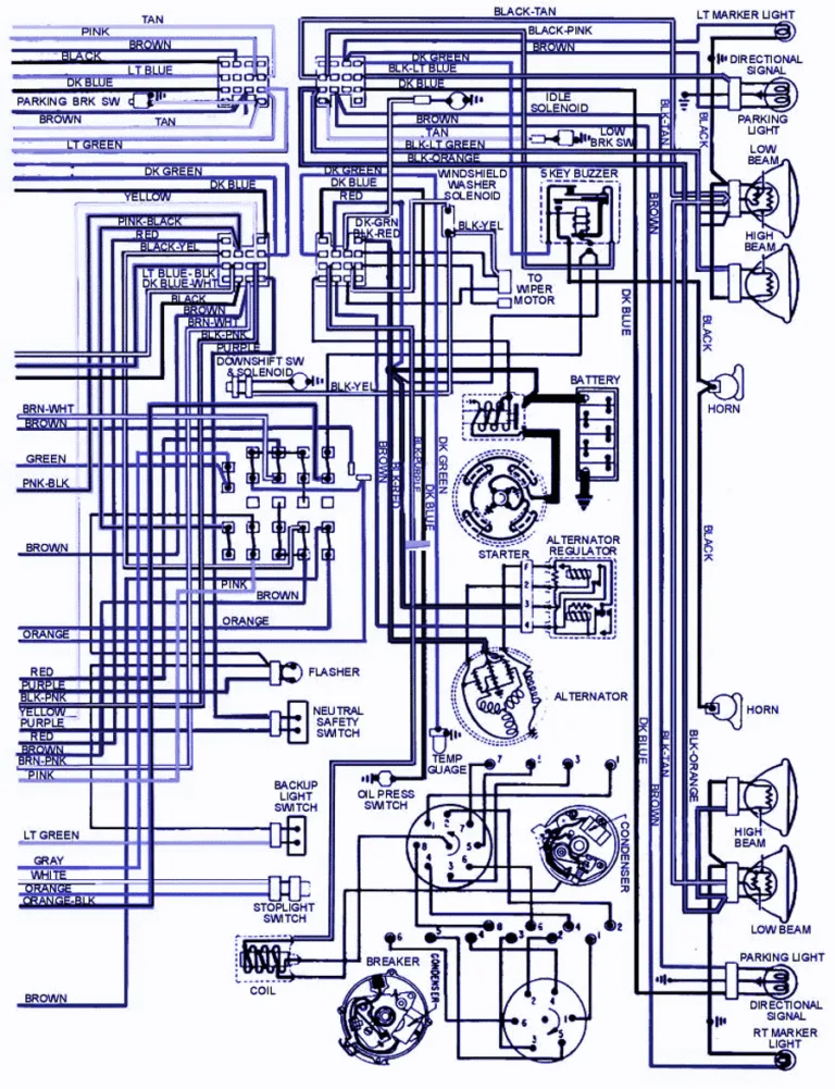 Diagram 1968 Camaro Engine Wiring Diagram Schematic
