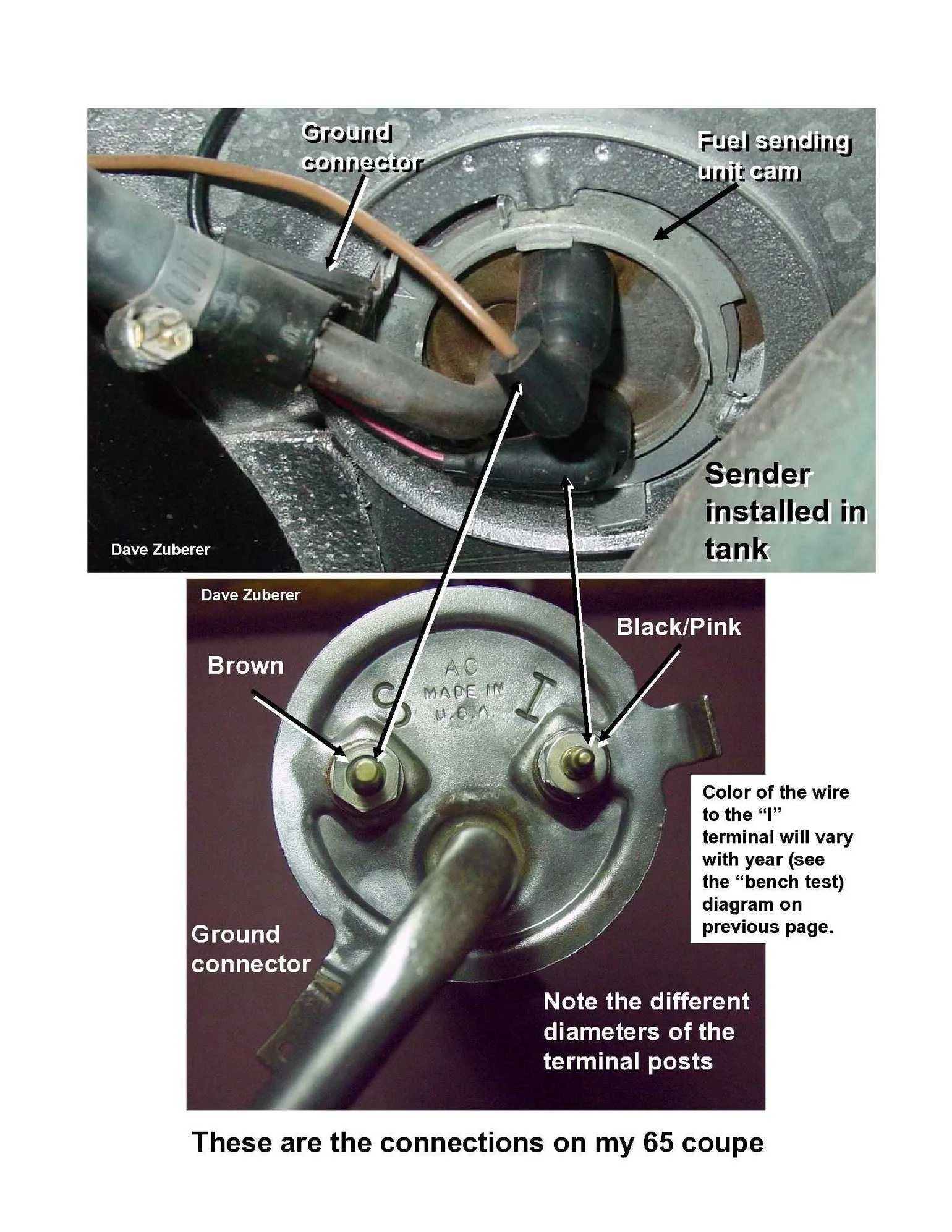 Diagram 1968 Camaro Fuel Sending Unit Wiring Diagram