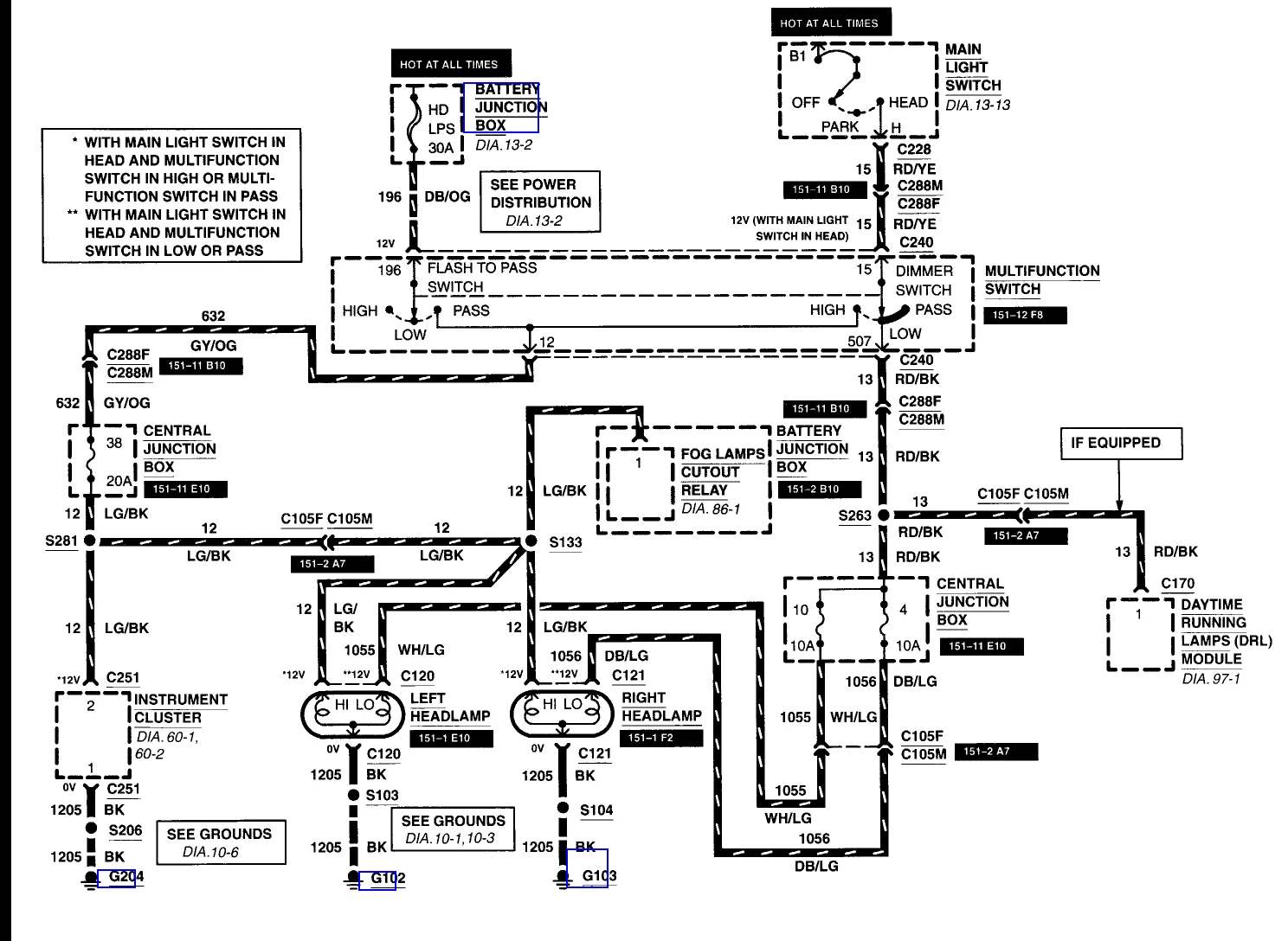 Diagram 1968 Mustang Headlight Wiring Harness Diagram