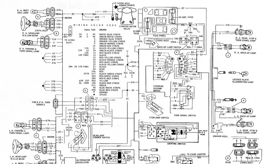 Diagram 1969 Camaro Ignition Switch Wiring Diagram