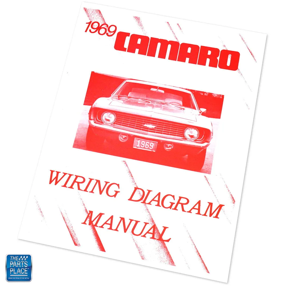 Diagram 1969 Camaro Wiring Diagram Manual Reprint