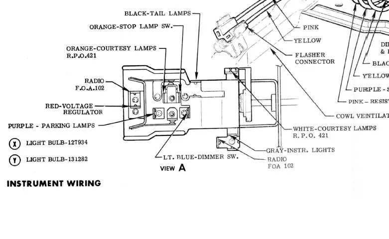 Diagram 1969 Corvette Headlight Switch Wiring Diagram