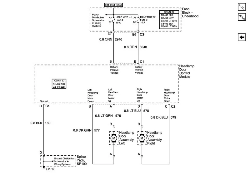 Diagram 1969 Corvette Headlight Wiring Diagram