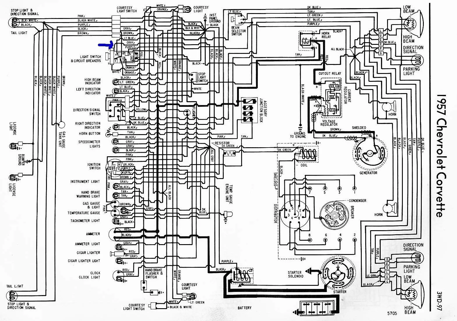 Diagram 1969 Corvette Headlight Wiring Diagram