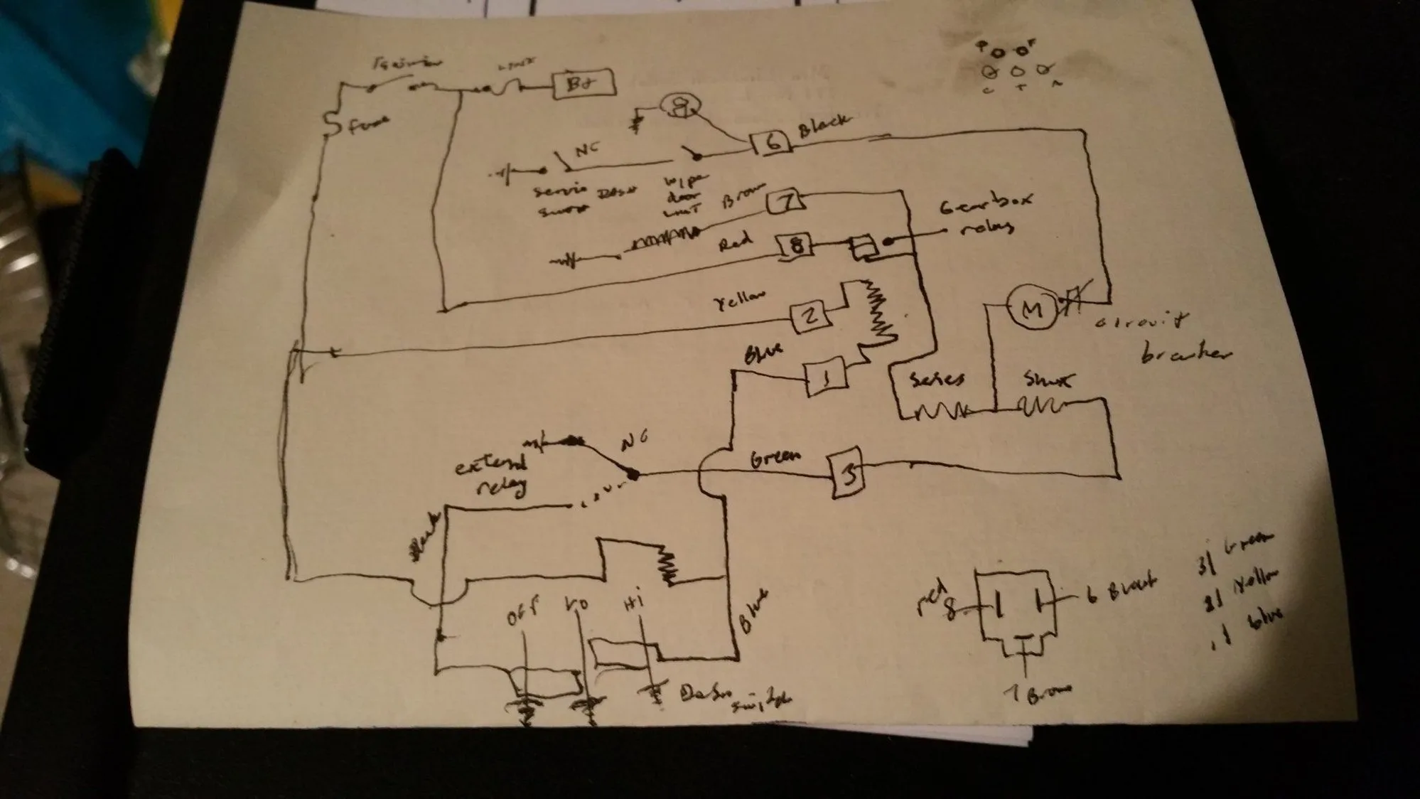 Diagram 1969 Corvette Wiper Switch Wiring Diagram