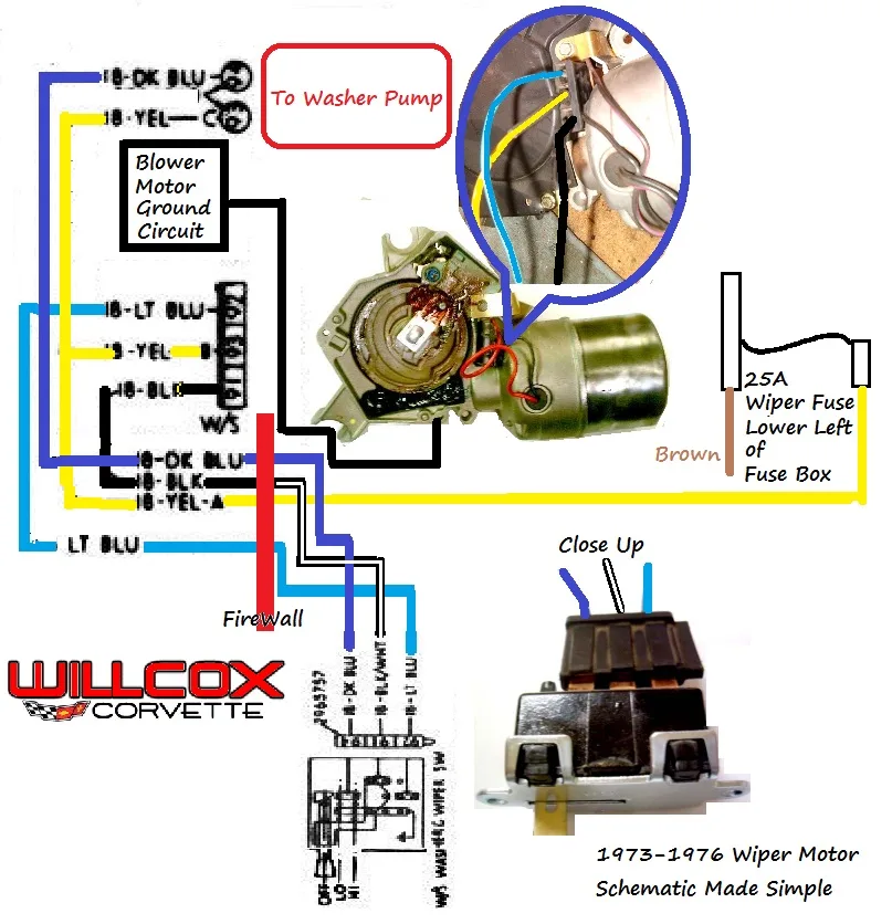 Diagram 1969 Corvette Wiper Switch Wiring Diagram