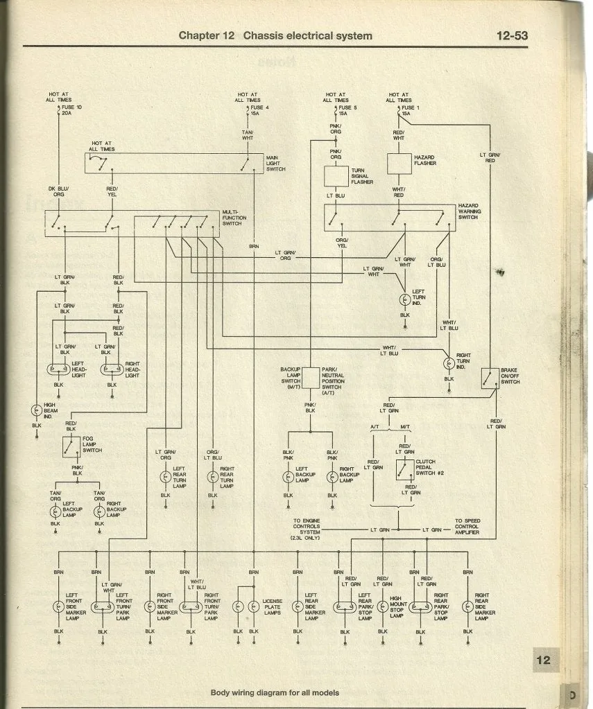 Diagram 1969 Mustang Turn Signal Wiring Diagram