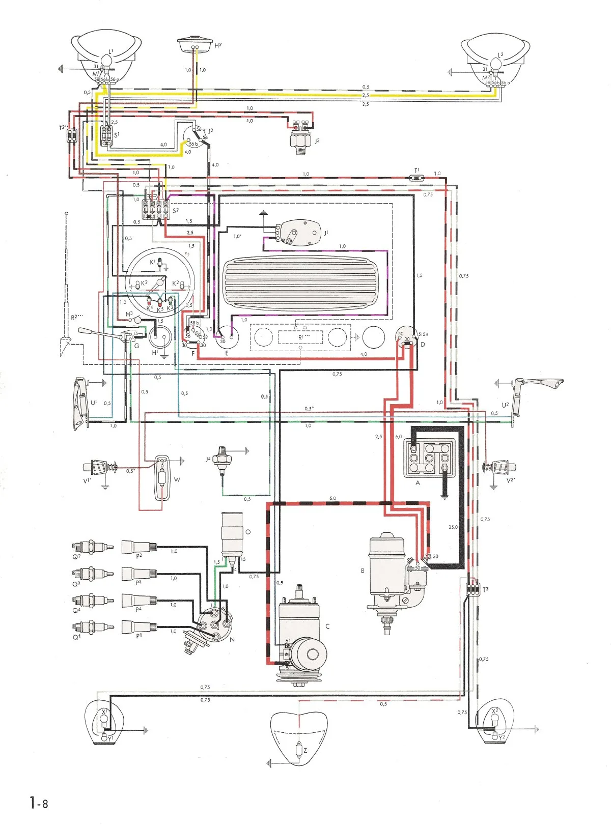 Diagram 1969 Vw Beetle Wiring Diagram Diagrams Thesamba