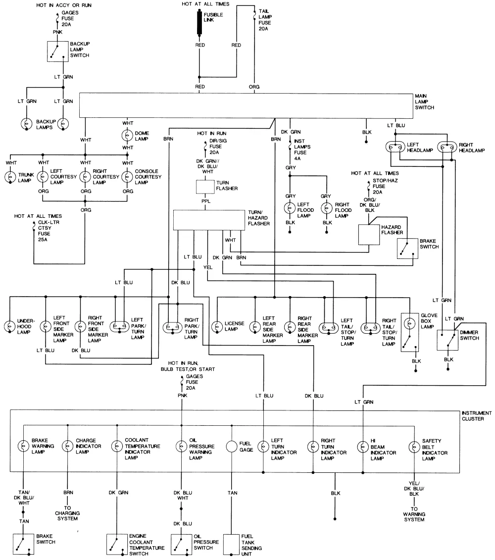 Diagram 1970 Oldsmobile 442 Wiring Diagram