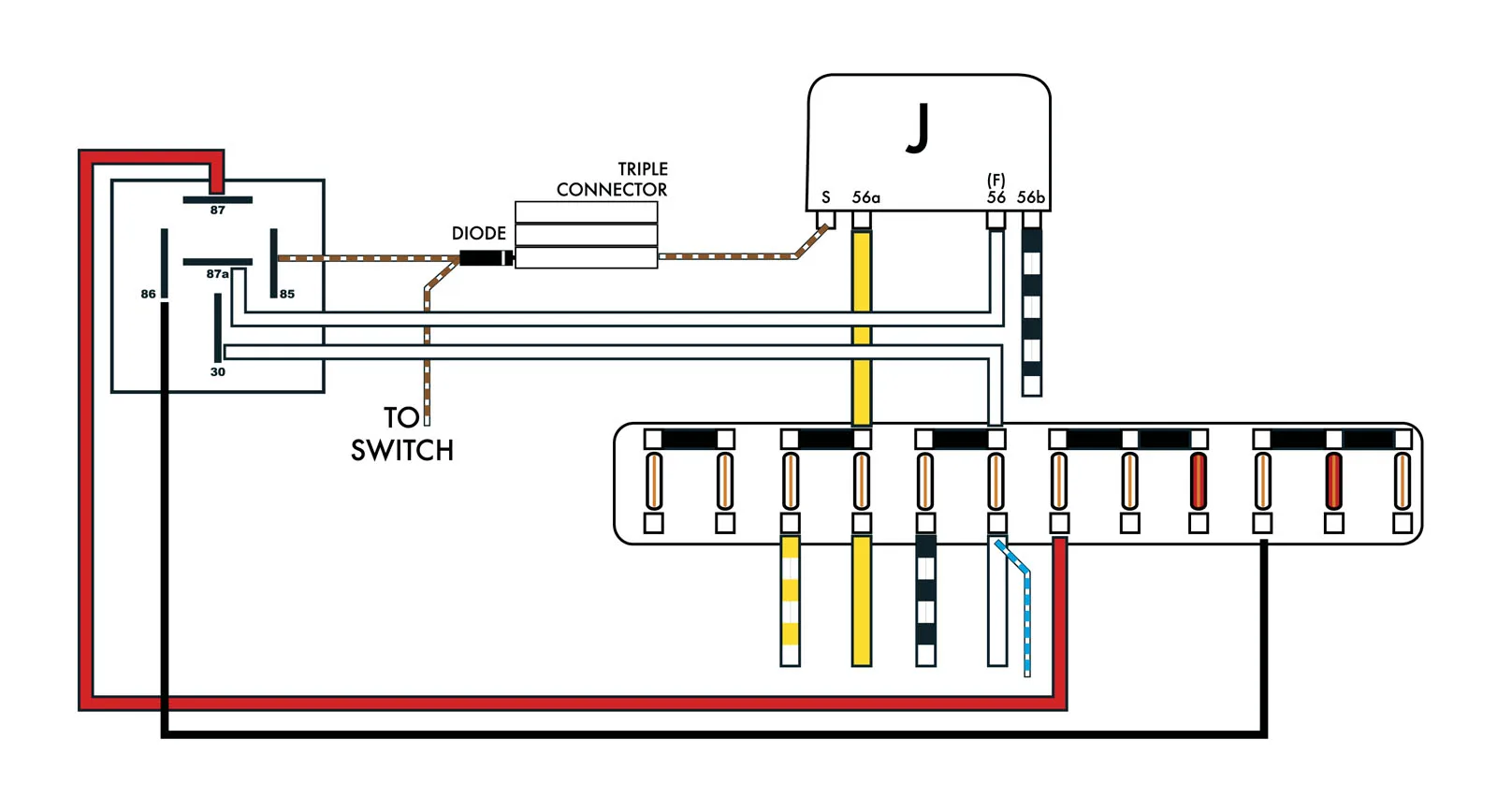 Diagram 1970 Vw Headlight Switch Diagram