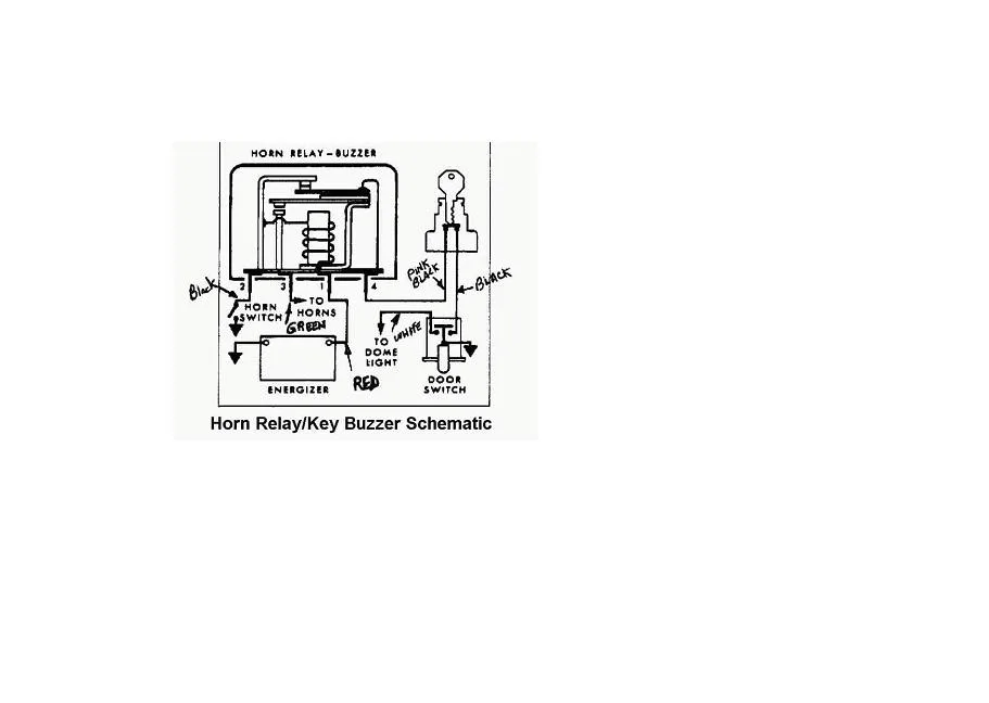 Diagram 1971 Camaro Horn Relay Wiring Diagram