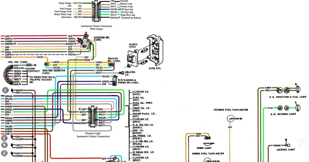 Diagram 1972 Chevelle Horn Relay Wiring Diagram