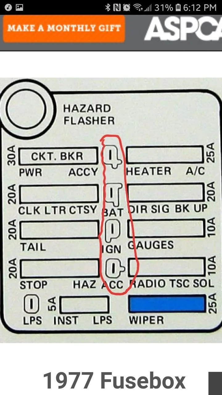 Diagram 1972 Corvette Fuse Panel Diagram