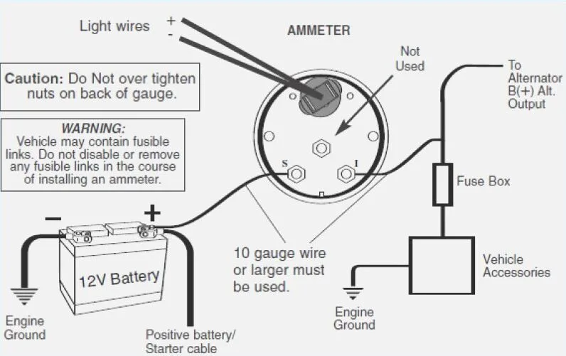 Diagram 1972 Ford Ammeter Wiring Diagram