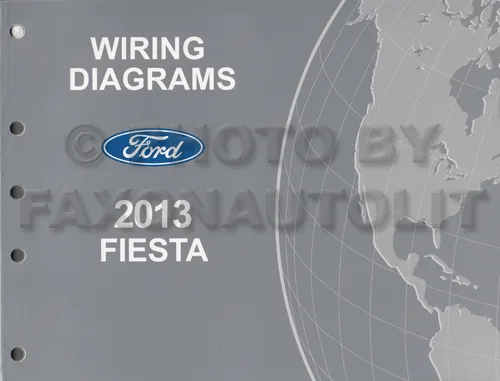 Diagram 1973 73 Ford Fiesta Electrical Wiring Diagrams Manual Original
