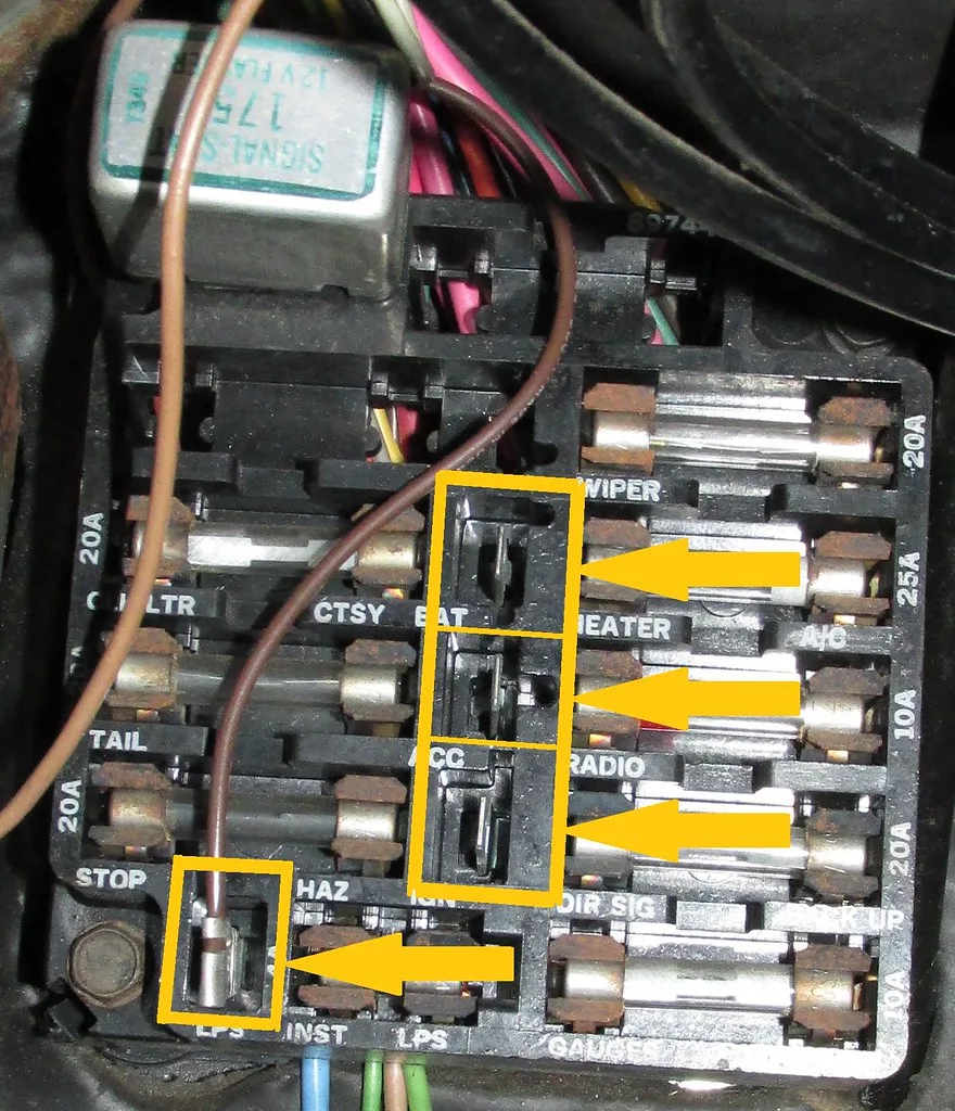 Diagram 1973 Chevy Nova Fuse Box Diagram