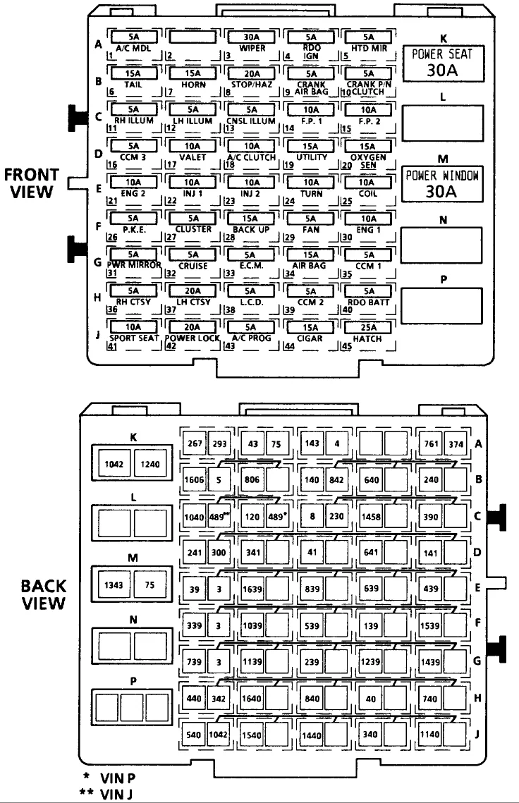 Diagram 1973 Corvette Fuse Box Diagram