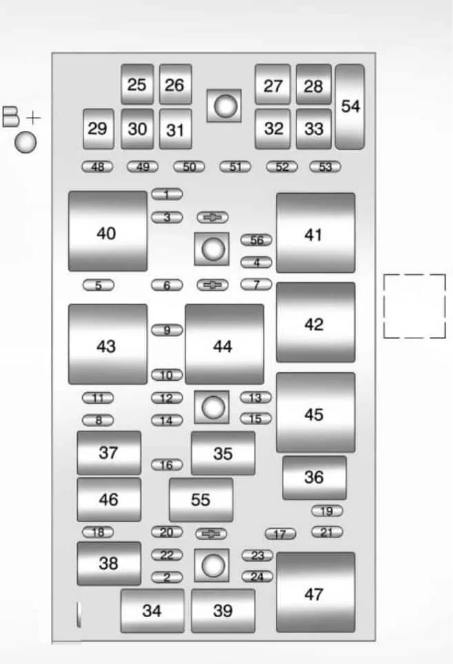 Diagram 1973 Corvette Fuse Box Diagram