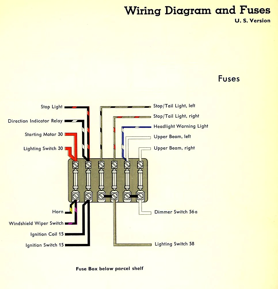 Diagram 1973 Vw Bus Ignition Switch Wiring Diagram