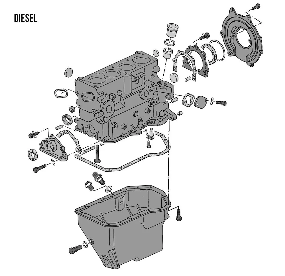 Diagram 1973 Vw Transporter Engine Parts Diagram