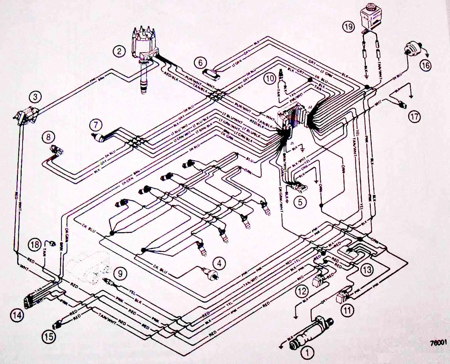Diagram 1974 Mercruiser Wiring Diagram