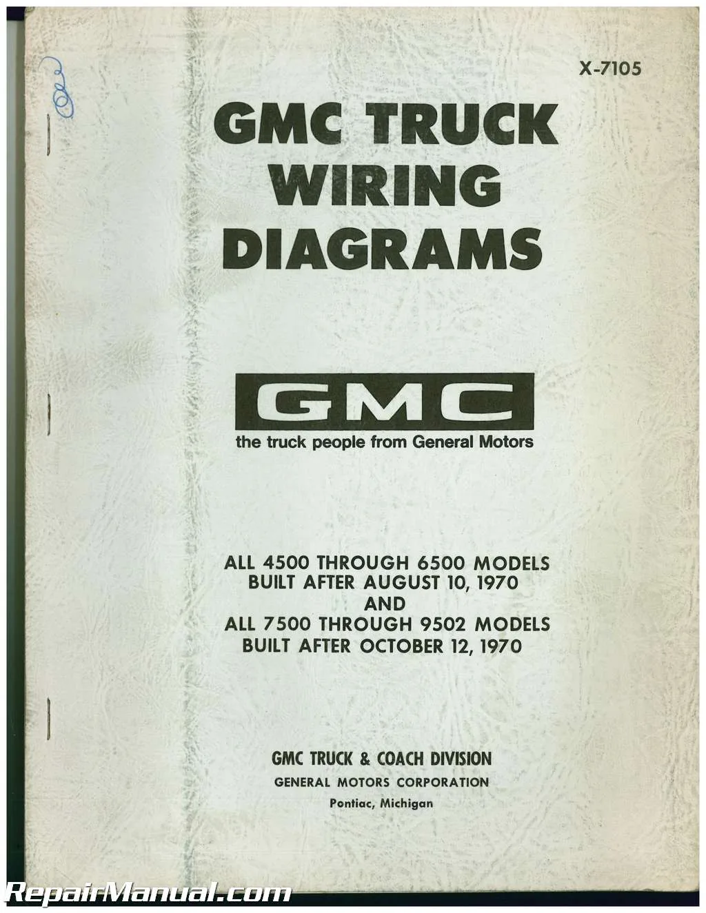Diagram 1975 Gmc Truck Wiring Diagrams