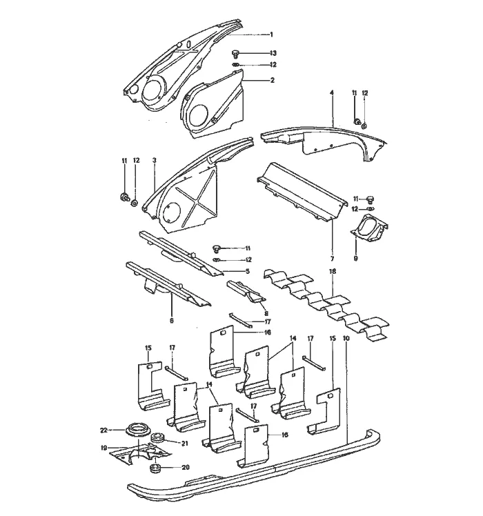 Diagram 1976 Porsche 912E Engine Diagram
