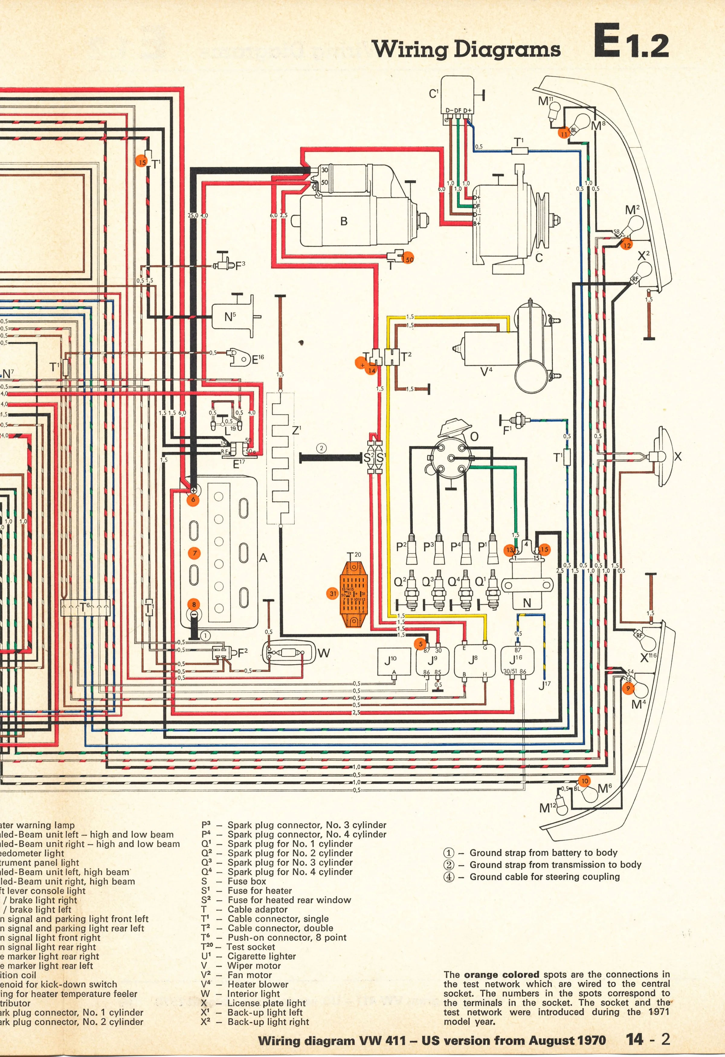 Diagram 1977 Volkswagen Bus Wiring Diagram