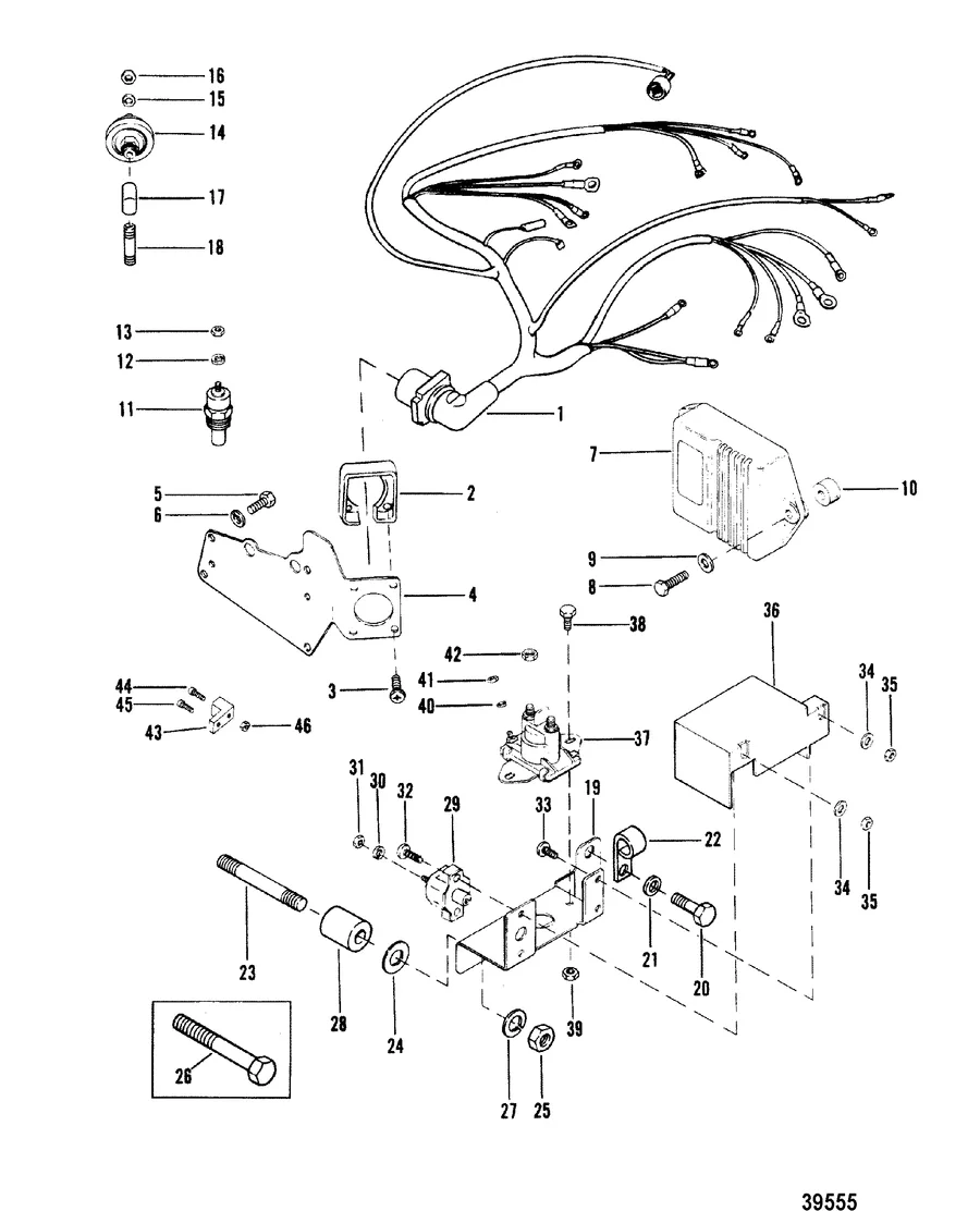 Diagram 1978 Mercruiser 898 Wiring Diagram