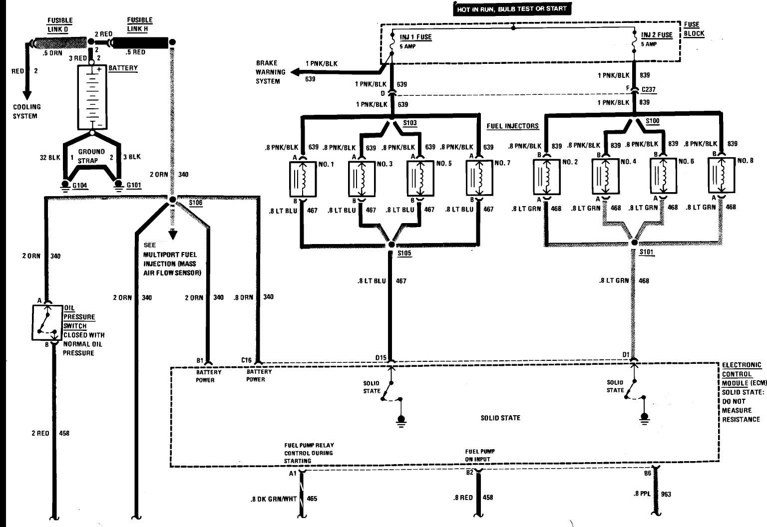 Diagram 1984 Corvette Fuel Pump Wiring Diagram