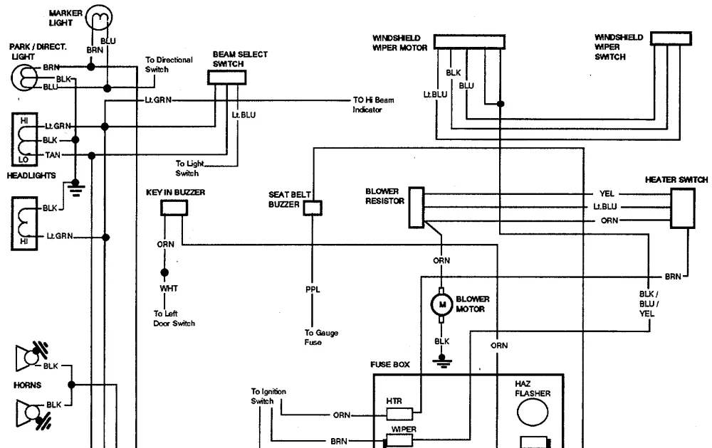 Diagram 1984 Grand National Fuse Box Diagram