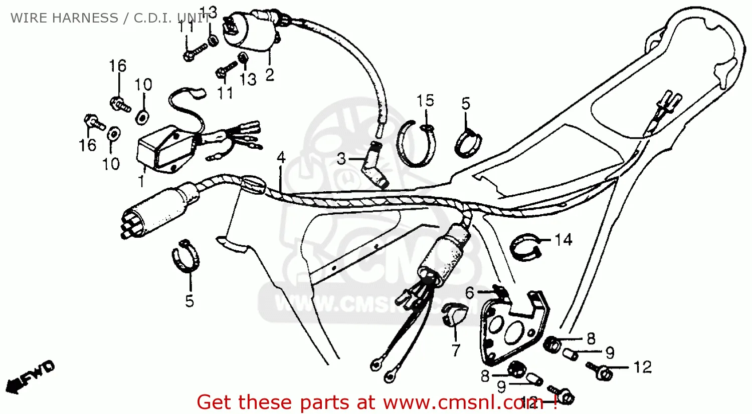 Diagram 1984 Honda 200 Wire Diagram
