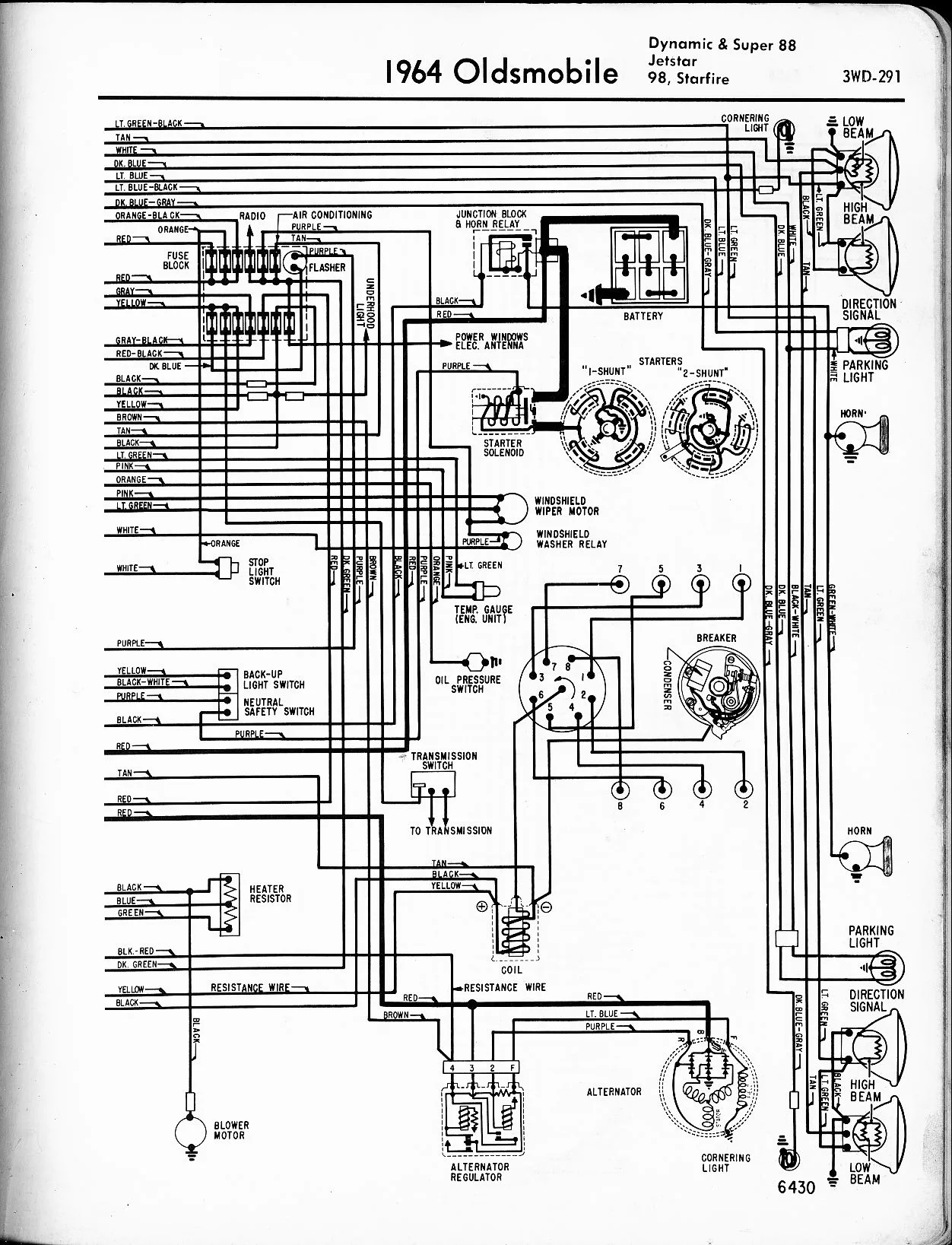 Diagram 1984 Oldsmobile Wiring Diagrams
