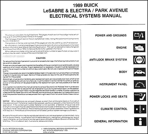 Diagram 1985 Buick Electra Fuse Diagram