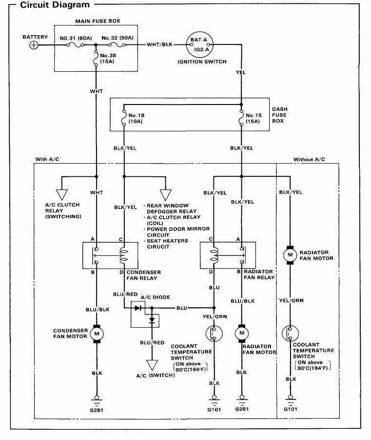 Diagram 1985 Civicpressor Wiring Diagram