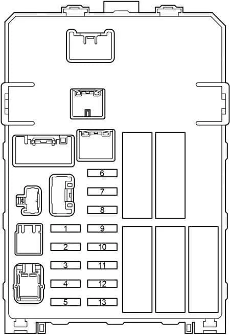 Diagram 1985 Toyota Pickup Fuse Box Diagram