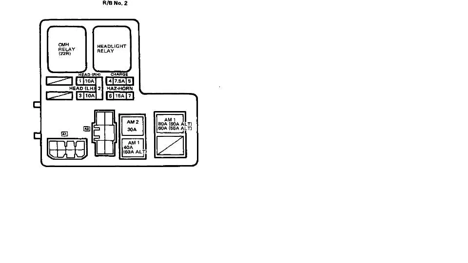 Diagram 1985 Toyota Pickup Fuse Diagram