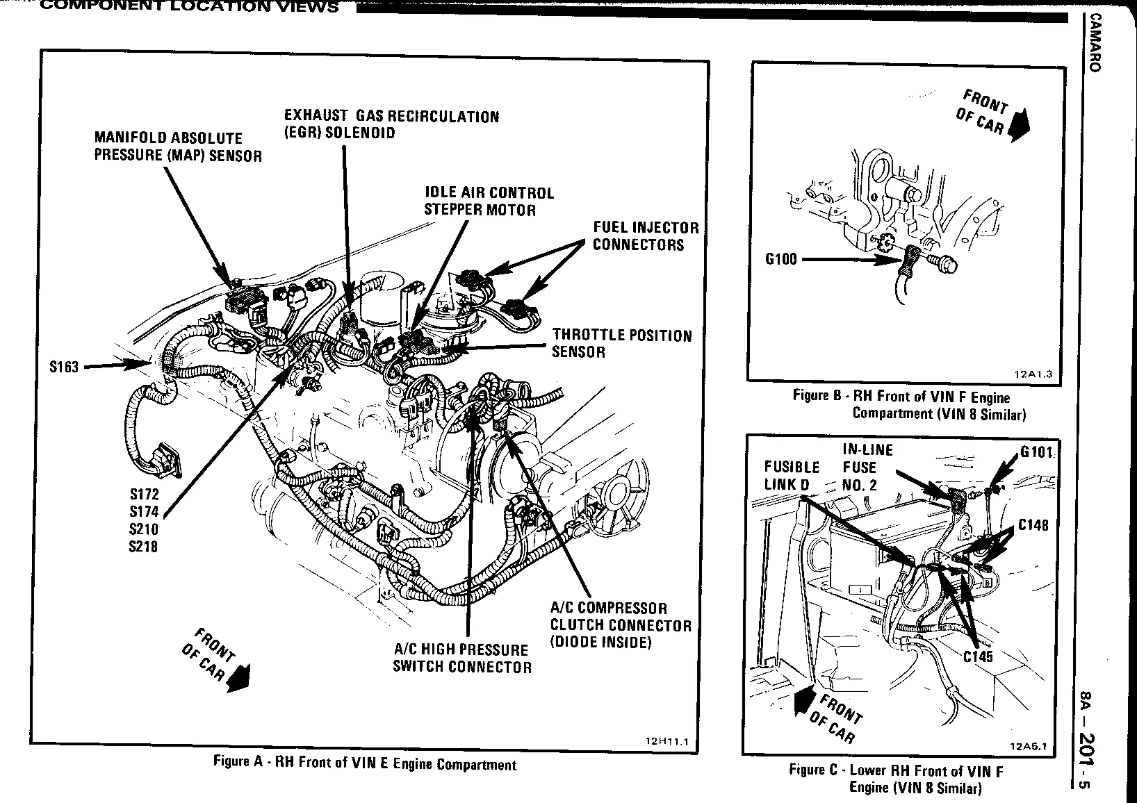 Diagram 1986 Camaro 305 Injector Wiring Diagram