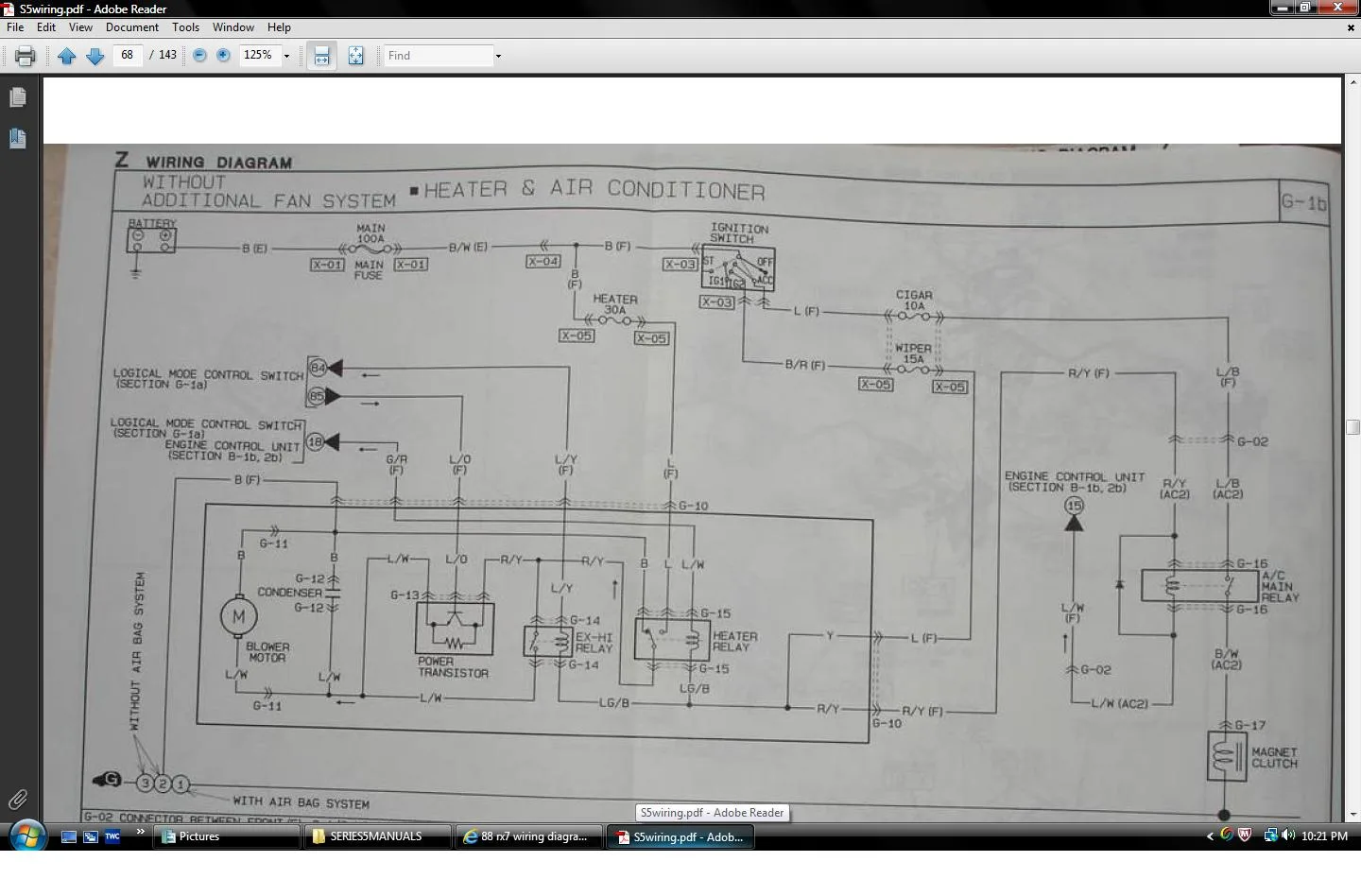 Diagram 1986 Rx7 Wiring Diagram For Headlights