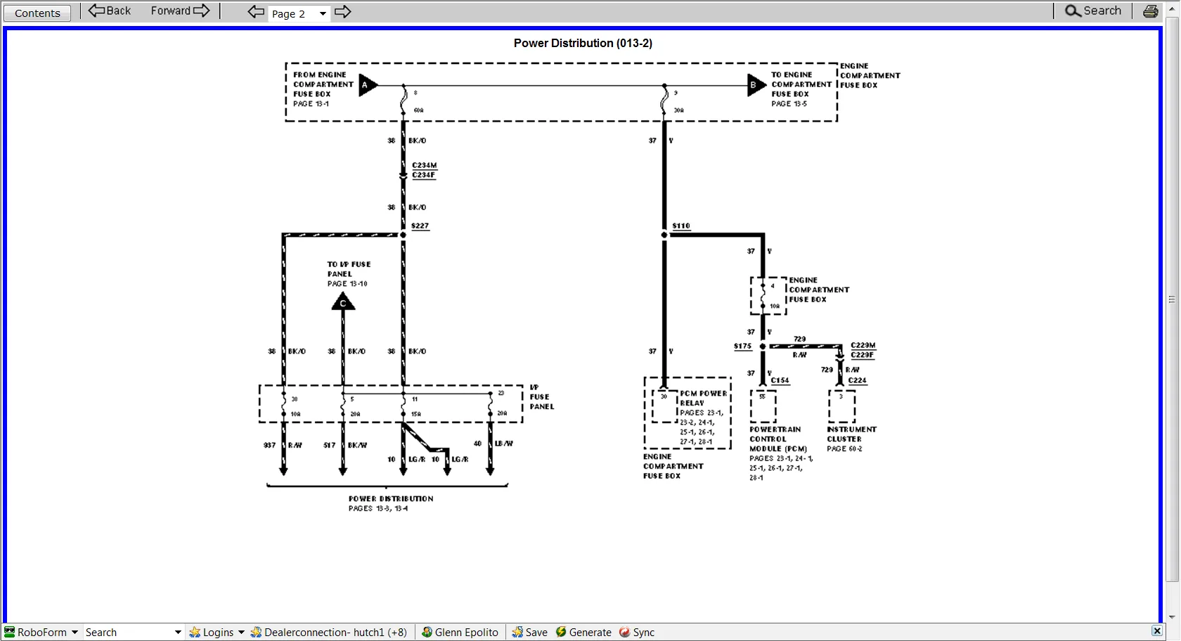 Diagram 1988 Ford Econoline Econoline Fuse Diagram