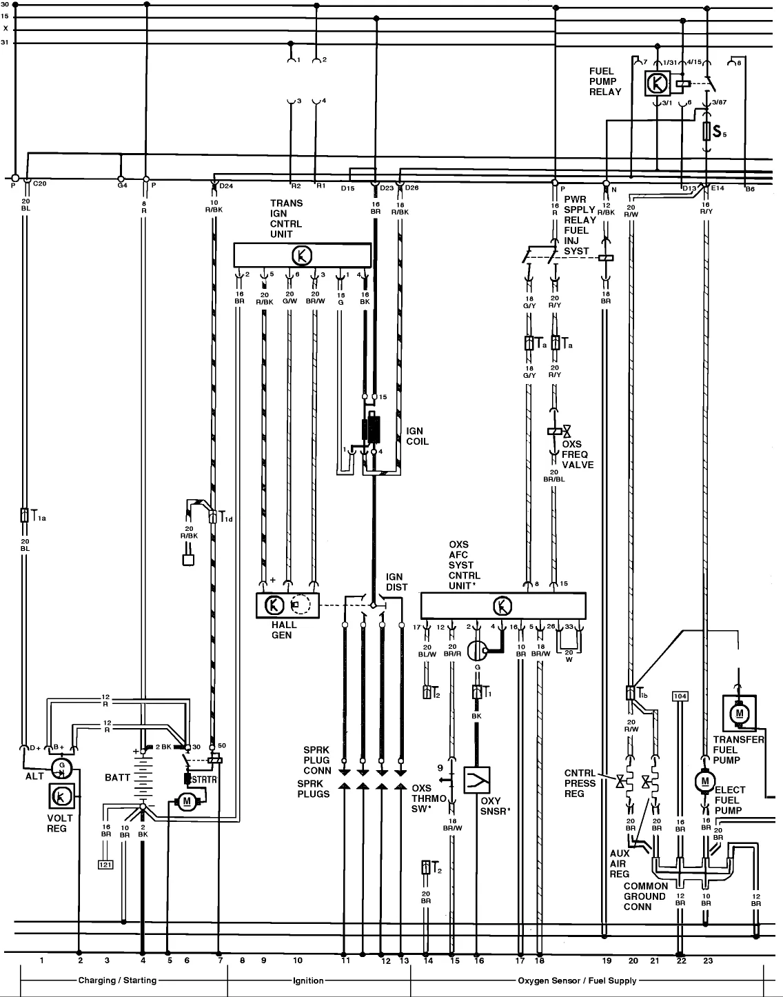 Diagram 1988 Volkswagen Cabriolet Wiring Diagram