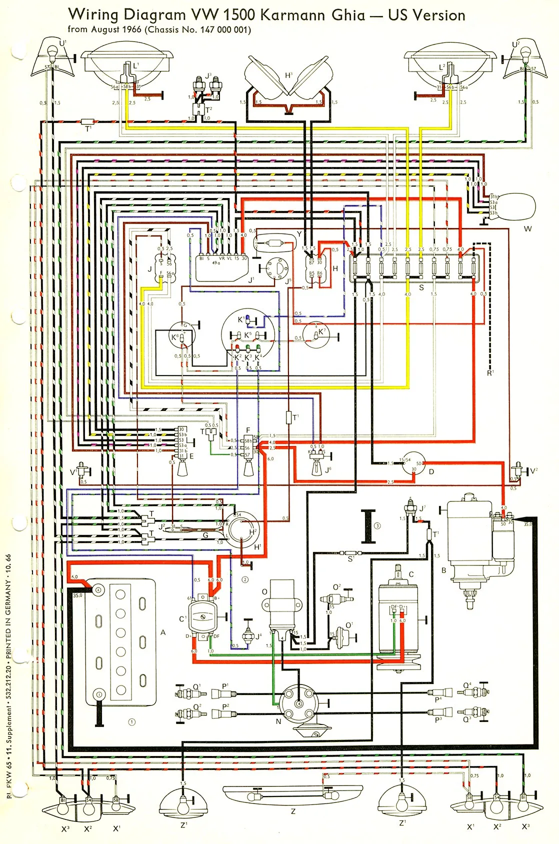 Diagram 1988 Volkswagen Cabriolet Wiring Diagram