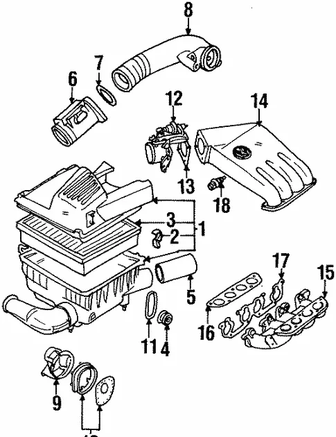 Diagram 1988 Vw Cabriolet Engine Diagram
