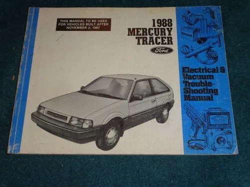 Diagram 1989 Mercury Tracer Wiring Diagram