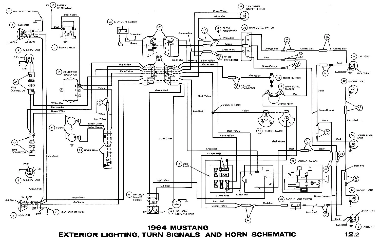 Diagram 1989 Mustang Wiring Diagrams